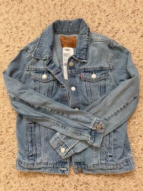 Levi's Light Blue Denim Jacket- Girls LG
